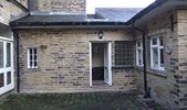 Courtyard before